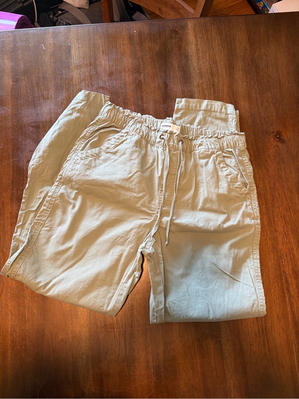 Women’s Drawstring Paperbag Pants
